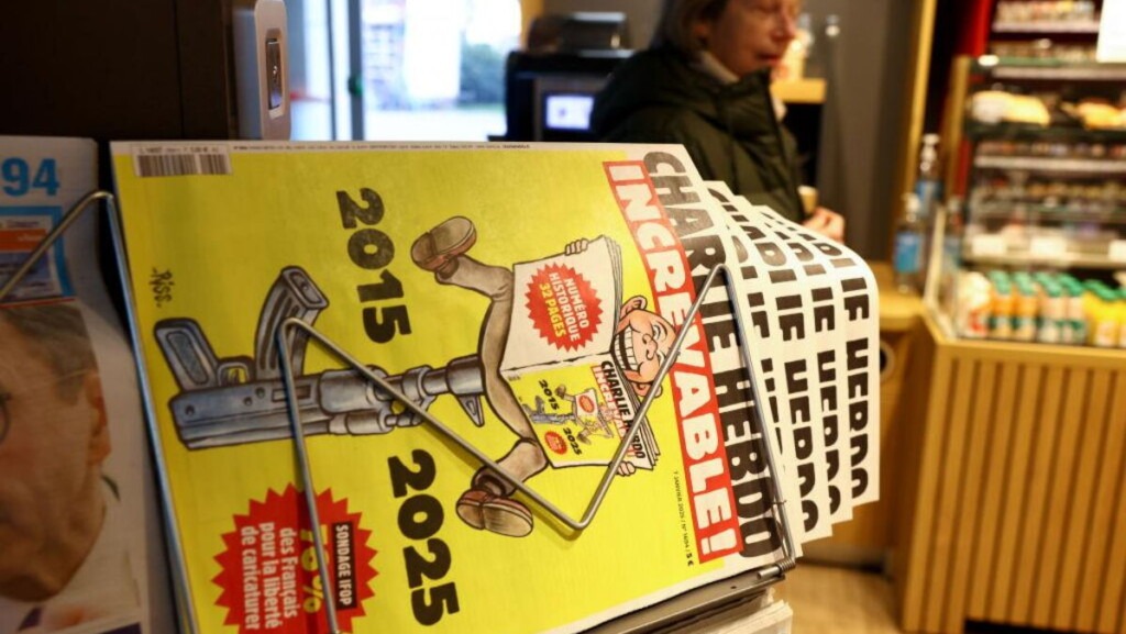 Une plainte en Suisse vise Charlie Hebdo pour sa caricature sur le drame de Crans-Montana Une plainte en Suisse vise Charlie Hebdo pour sa caricature sur le drame de Crans-Montana