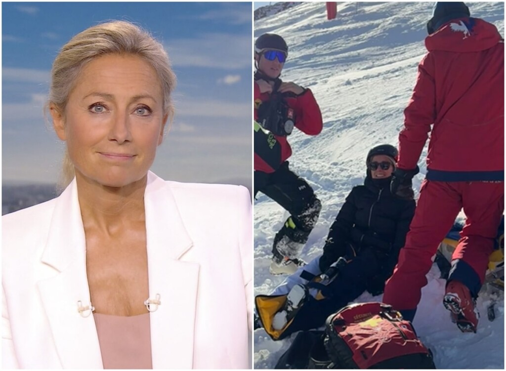 Anne-Sophie Lapix : début d’année 2026 compliqué après un accident de ski Anne-Sophie Lapix : début d’année 2026 compliqué après un accident de ski