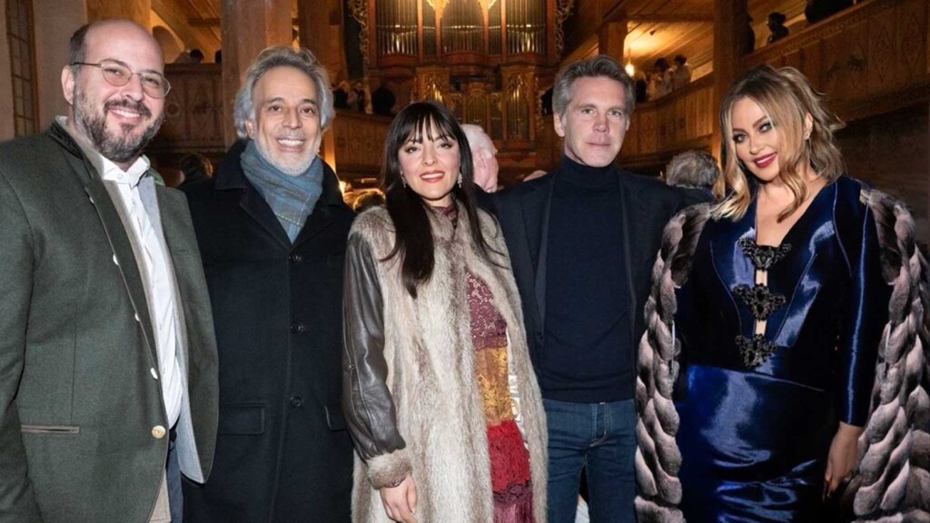 Le prince Emmanuel-Philibert de Savoie et le roi Fouad II d’Égypte au concert de Cecilia Bartoli à Gstaad Le prince Emmanuel-Philibert de Savoie et le roi Fouad II d’Égypte au concert de Cecilia Bartoli à Gstaad