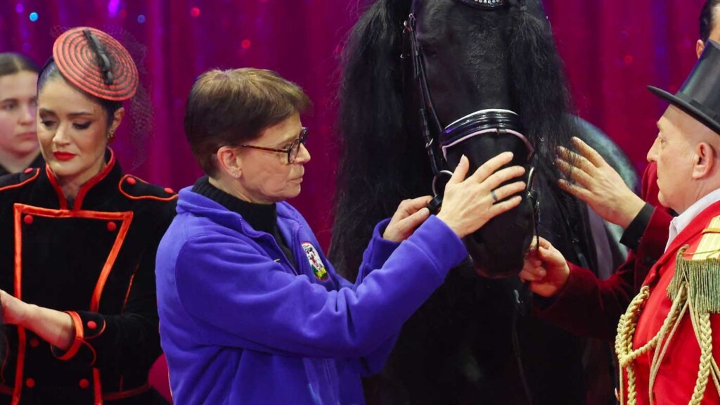 La princesse Stéphanie ouvre la 48e édition du Festival international du cirque de Monte-Carlo La princesse Stéphanie ouvre la 48e édition du Festival international du cirque de Monte-Carlo