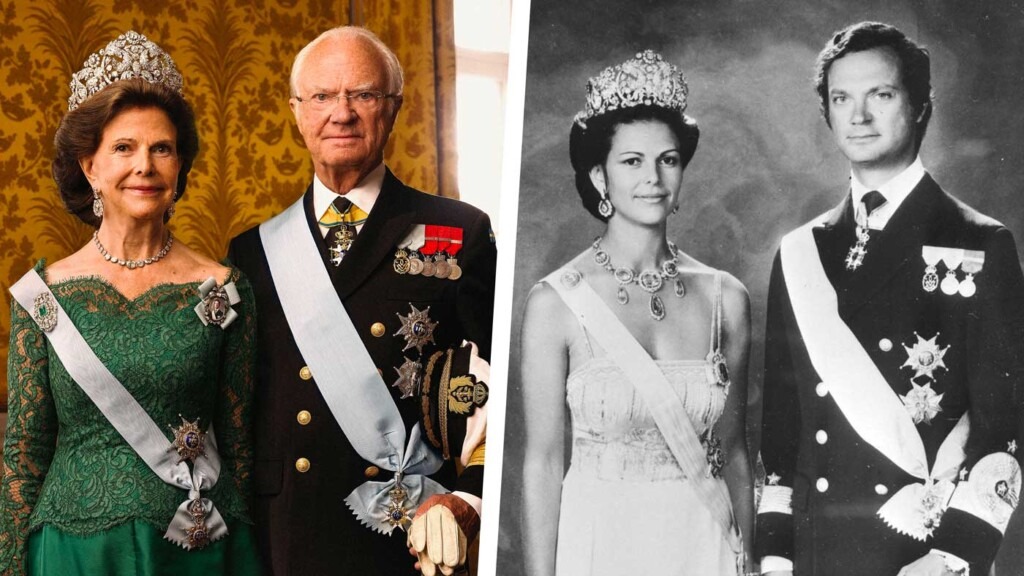 La reine Silvia révèle son premier portrait avec diadème, 50 ans après son mariage avec le roi Carl XVI Gustaf La reine Silvia révèle son premier portrait avec diadème, 50 ans après son mariage avec le roi Carl XVI Gustaf
